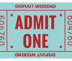 Dispuut Weekend Ticket